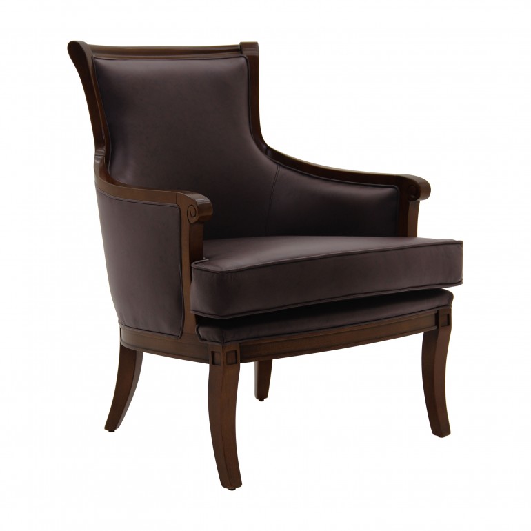 leather armchair alsazia 8463