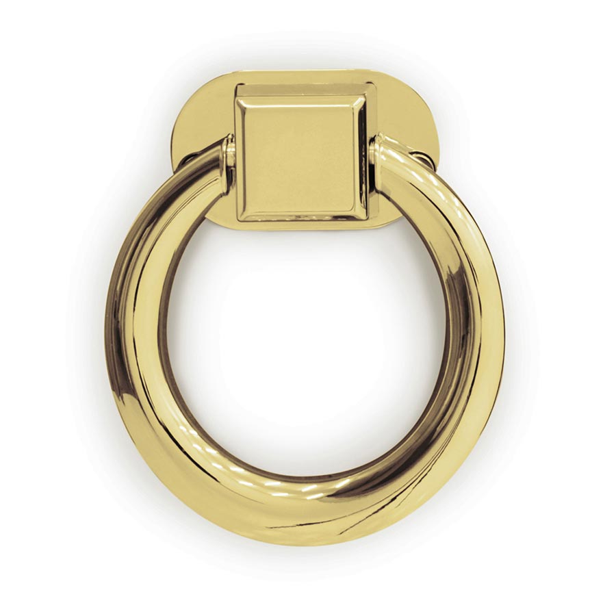Maniglia ad anello - finitura Placcato oro - Sevensedie